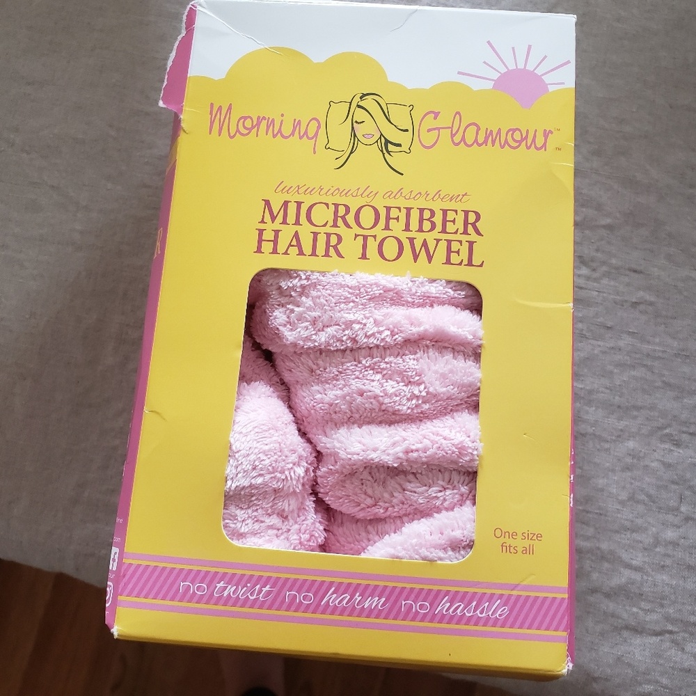 Microfiber hair towel